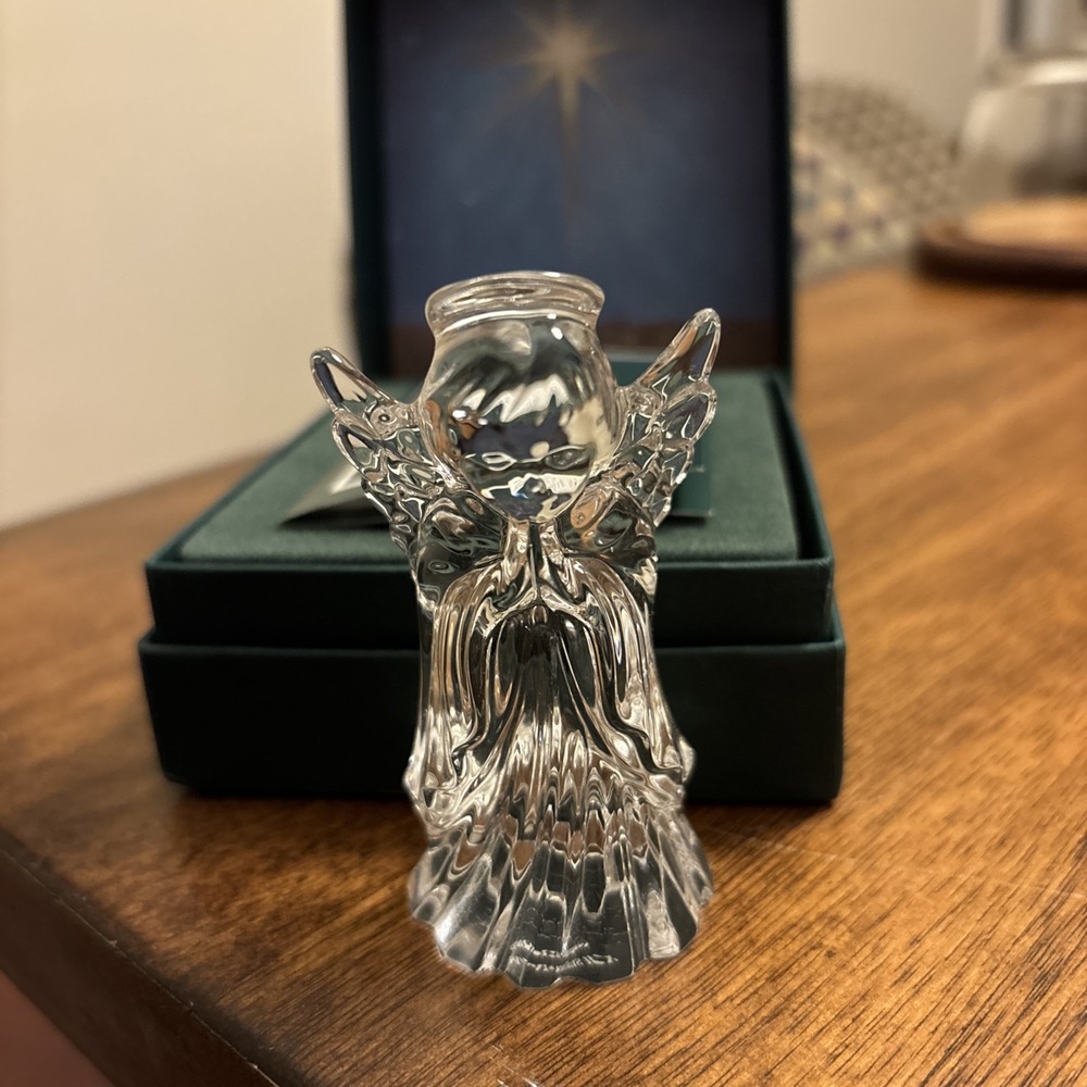 Waterford Marquis Crystal "Nativity Collection/ Herald Angel" W/ Box & Pamphlet